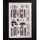 Kelik K72162 1/72 L-29 Delfin - Interior 3d Decals For Amk Kit