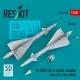 Reskit Rs48-0528 1/48 R-40rd Aa-6 Acrid Missiles 2 Pcs
