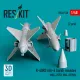 Reskit Rs48-0528 1/48 R-40rd Aa-6 Acrid Missiles 2 Pcs