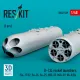 Reskit Rs48-0529 1/48 B-13l Rocket Launchers 2 Pcs 3d Printed Resin Kit