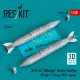 Reskit Rs48-0530 1/48 Blg-66 Belouga Cluster Bombs 2 Pcs 3d Printed Resin Kit