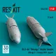Reskit Rs48-0530 1/48 Blg-66 Belouga Cluster Bombs 2 Pcs 3d Printed Resin Kit