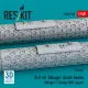 Reskit Rs48-0530 1/48 Blg-66 Belouga Cluster Bombs 2 Pcs 3d Printed Resin Kit