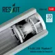 Reskit Rsu48-0300 1/48 F-4 B, C, D, N Phantom Ii Exhaust Nozzles For Tamiya Kit