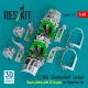 Reskit Rsu48-0337 1/48 F-105g Thunderchief Cockpit Basic Edition With 3d Decals For Hobbyboss