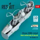 Reskit Rsu48-0374 1/48 Mirage 2000b Cockpit Basic Edition With 3d Decals For Kinetic
