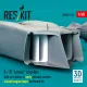 Reskit Rsu48-0423 1/48 B-1b Lancer Nacelles With Air Intakes And Early Exhaust Nozzles Closed Engine Bays For Revell Kit
