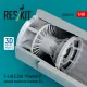 Reskit Rsu48-0466 1/48 F-4 B, C, D, N Phantom Ii Exhaust Nozzles For Academy Kit