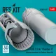 Reskit Rsu48-0467 1/48 F-4 B, C, D, N Phantom Ii Exhaust Nozzles For Zoukei-mura
