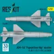 Reskit Rs32-0517 1/32 Agm-142 Popeye/Have Nap Missiles 2 Pcs 3d Printed Resin Kit