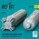 Reskit Rs32-0523 1/32 Cbu-89b Cluster Bombs Gator 4 Pcs Resin Kit