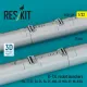 Reskit Rs32-0529 1/32 B-13l Rocket Launchers 2 Pcs Resin Kit