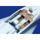 Photoetched set MiG-29 Fulcrum A, for Italeri kit 1/72 Eduard SS183