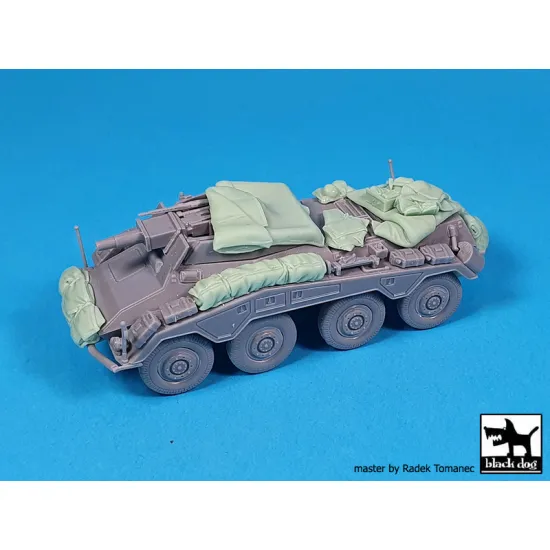Black Dog T72172 1/72 Sd Kfz 234/3 Accessories For Hasegawa