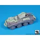 Black Dog T72172 1/72 Sd Kfz 234/3 Accessories For Hasegawa
