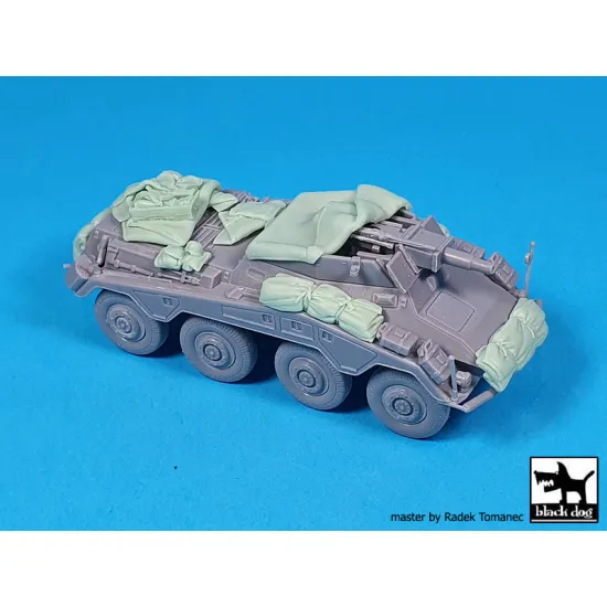 Black Dog T72172 1/72 Sd Kfz 234/3 Accessories For Hasegawa