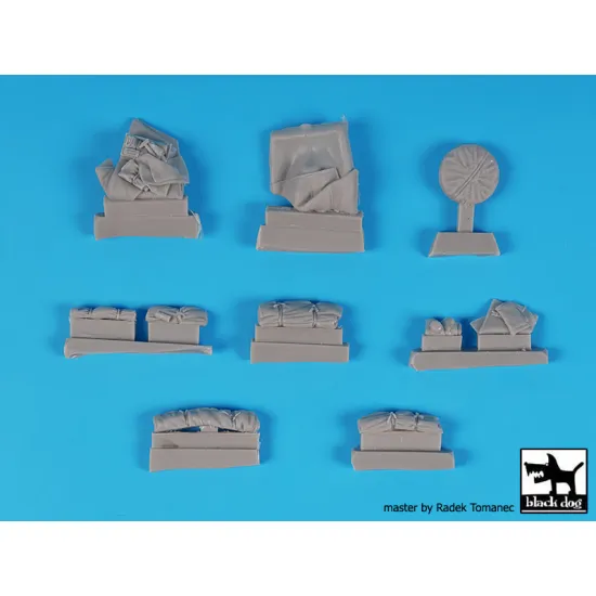 Black Dog T72172 1/72 Sd Kfz 234/3 Accessories For Hasegawa