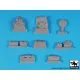 Black Dog T72172 1/72 Sd Kfz 234/3 Accessories For Hasegawa