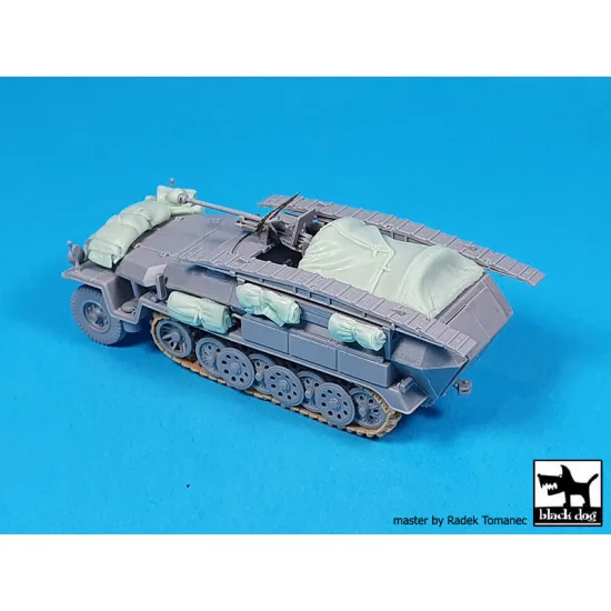 Black Dog T72173 1/72 Sd Kfz 251/7 Ausf C Accessories Set For Dragon