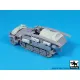 Black Dog T72173 1/72 Sd Kfz 251/7 Ausf C Accessories Set For Dragon