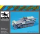 Black Dog T72173 1/72 Sd Kfz 251/7 Ausf C Accessories Set For Dragon