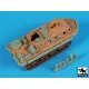 Black Dog T72175 1/72 German Land-wasser Schlepper Accessories Set For Hobby Boss
