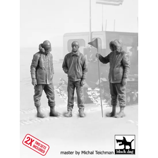 Black Dog T72177 1/72 Polar Explorers 2x3 Figures Black Dog T72177 1/72 Polar Explorers 2x3 Figures