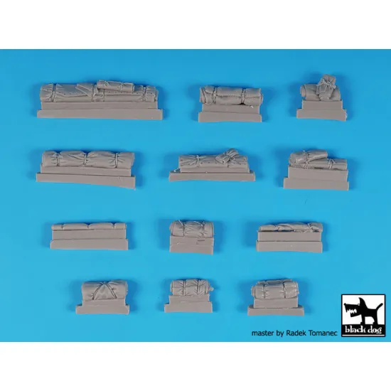 Black Dog T35284 1/35 Tents Accessories Set