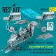 Reskit Rsu32-0169 1/32 Ov-10d Bronco Cockpit Basic Edition With 3d Decals Landing Gears, Wheel Bays And Weighted Wheels Set For Kitty Hawk/Zimimodel Kit