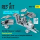 Reskit Rsu32-0170 1/32 Ov-10d Bronco Cockpit Detailed Edition Landing Gears, Wheel Bays And Weighted Wheels Set For Kitty Hawk/Zimimodel Kit