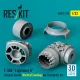 Reskit Rsu32-0180 1/32 F-35b Lightning Ii Exhaust Nozzle Vertical Landing For Trumpeter Kit