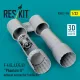 Reskit Rsu32-0196 1/32 F-4 E, J, F, G, S Phantom Ii Exhaust Nozzles For Tamiya