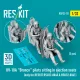 Reskit Rsf32-0078 1/32 Ov-10a Bronco Pilots Sitting In Ejection Seats 2 Pcs Only For Reskit Rsu32-0060 Rsu32-0061 Reskit Rsf32-0078 1/32 Ov-10a Bronco Pilots Sitting In Ejection Seats 2 Pcs Only For Reskit Rsu32-0060 Rsu32-0061