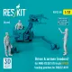 Reskit Rsf32-0080 1/32 Driver And Airmen Modern 3 Pcs Mhu-83 D/E Lift Truck Upper Loading Position For Rsk32-0011