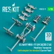 Reskit Rsk35-0011 1/35 Us Navy Mhu-191/M Aero 21a Munitions Transporter With Adapters For Missiles Carrier Fleet