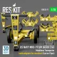 Reskit Rsk35-0011 1/35 Us Navy Mhu-191/M Aero 21a Munitions Transporter With Adapters For Missiles Carrier Fleet