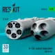 Reskit Rsk35-0025 1/35 B-13l Rocket Launchers 2 Pcs Mi-8/24 3d Printed Resin Kit