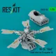 Reskit Rsu35-0020 1/35 Mi-24 Hind Main Rotor For Trumpeter Kit 3d Printed