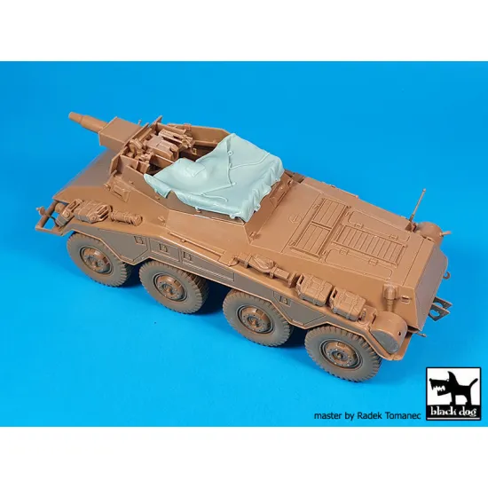 Black Dog T35289 1/35 Sd Kfz 234/3 Canvas N1 For Italeri