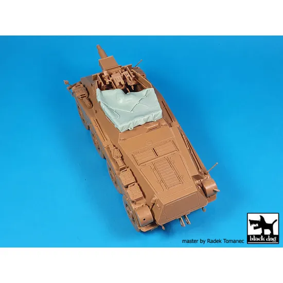 Black Dog T35289 1/35 Sd Kfz 234/3 Canvas N1 For Italeri