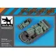 Black Dog T35291 1/35 M 29 C Weasel Accessories Set For Takom