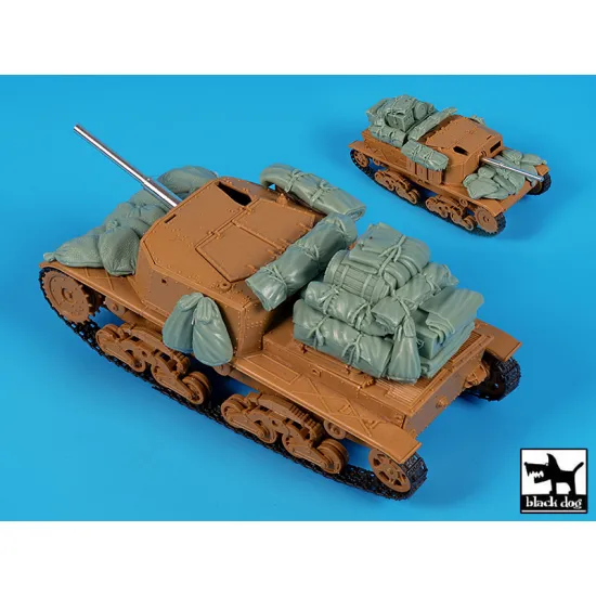 Black Dog T35292 1/35 Semovente M42 Accessories Set For Italeri