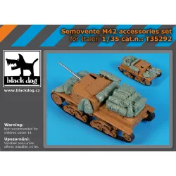 Black Dog T35292 1/35 Semovente M42 Accessories Set For Italeri