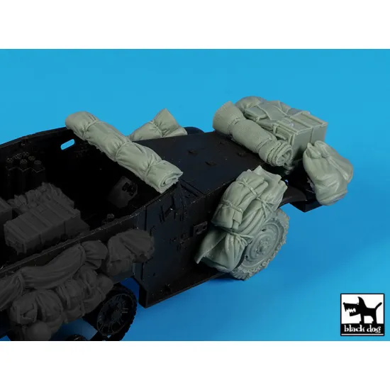 Black Dog T35293 1/35 Half Track M 21 Accessories Set N1 For Tamiya