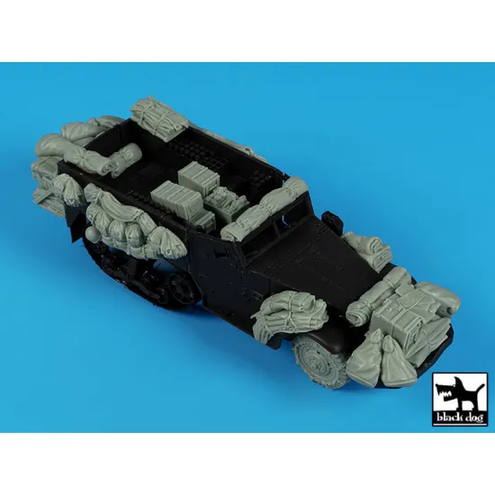 Black Dog T35295 1/35 Half Track M 21 Big Set For Tamiya