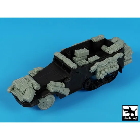 Black Dog T35295 1/35 Half Track M 21 Big Set For Tamiya
