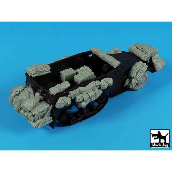 Black Dog T35295 1/35 Half Track M 21 Big Set For Tamiya