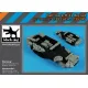 Black Dog T35295 1/35 Half Track M 21 Big Set For Tamiya