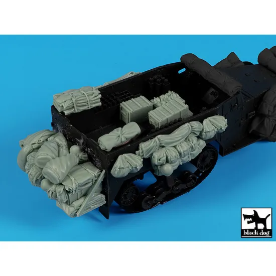 Black Dog T35294 1/35 Half Track M 21 Accessories Set N 2 For Tamiya