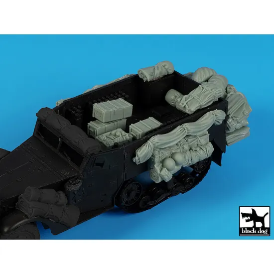 Black Dog T35294 1/35 Half Track M 21 Accessories Set N 2 For Tamiya